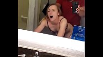Banging Little University Freshman I Found at a Bar in My Hotel Suite