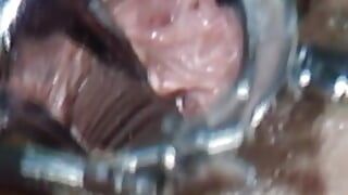 Horny German woman gets her moist holes checked by a doctor and a nurse