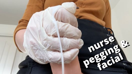 prostate exam turns into humiliating futa pegging and facial – full video on Veggiebabyy Manyvids