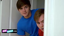 SisSwap – Hot College Besties Explore Their Sexuality When Their Stepbrothers Caught Them