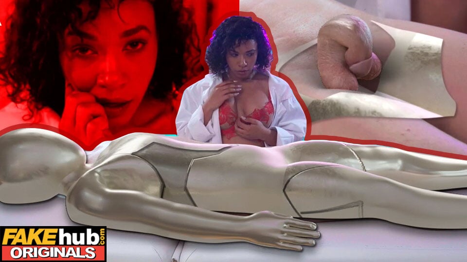 FAKEhub – Sex Cyborg analysis mind of hot French babe to give her maximum satisfation