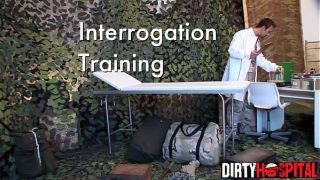 Interrogation training with Doctor Titus Steel and patien Jasmine Rogue for DirtyHospital