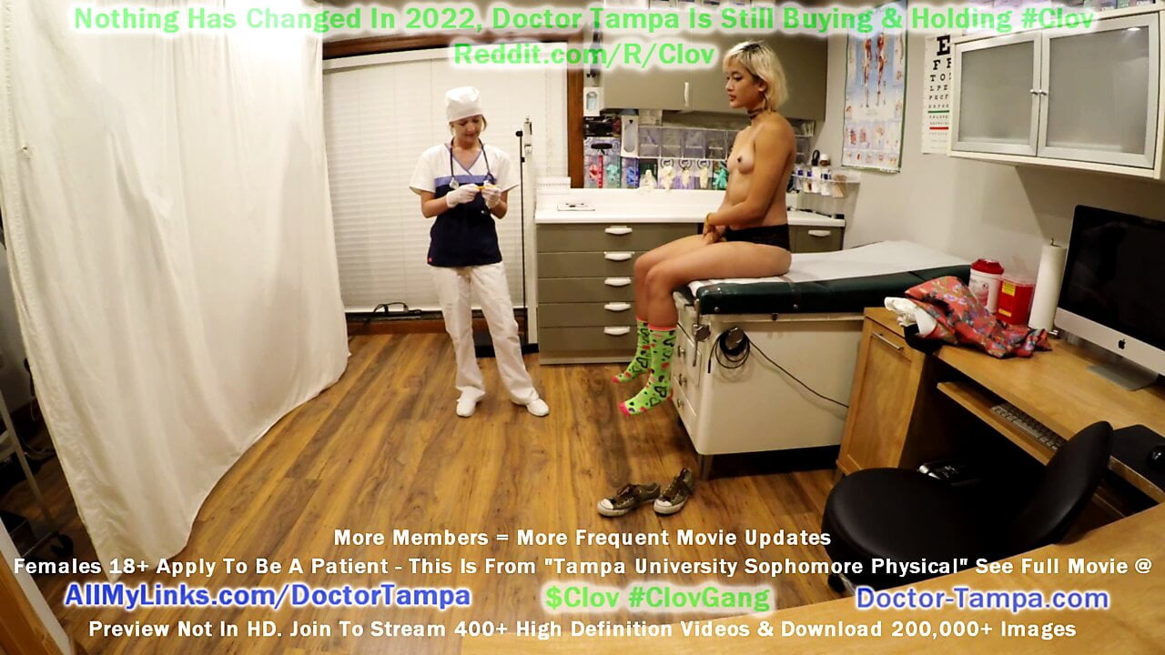 Become Doctor Tampa As Channy Crossfire Returns For Humiliating Mandatory Sophomore Gyno Exam With Nurse Stacy Shepard!!