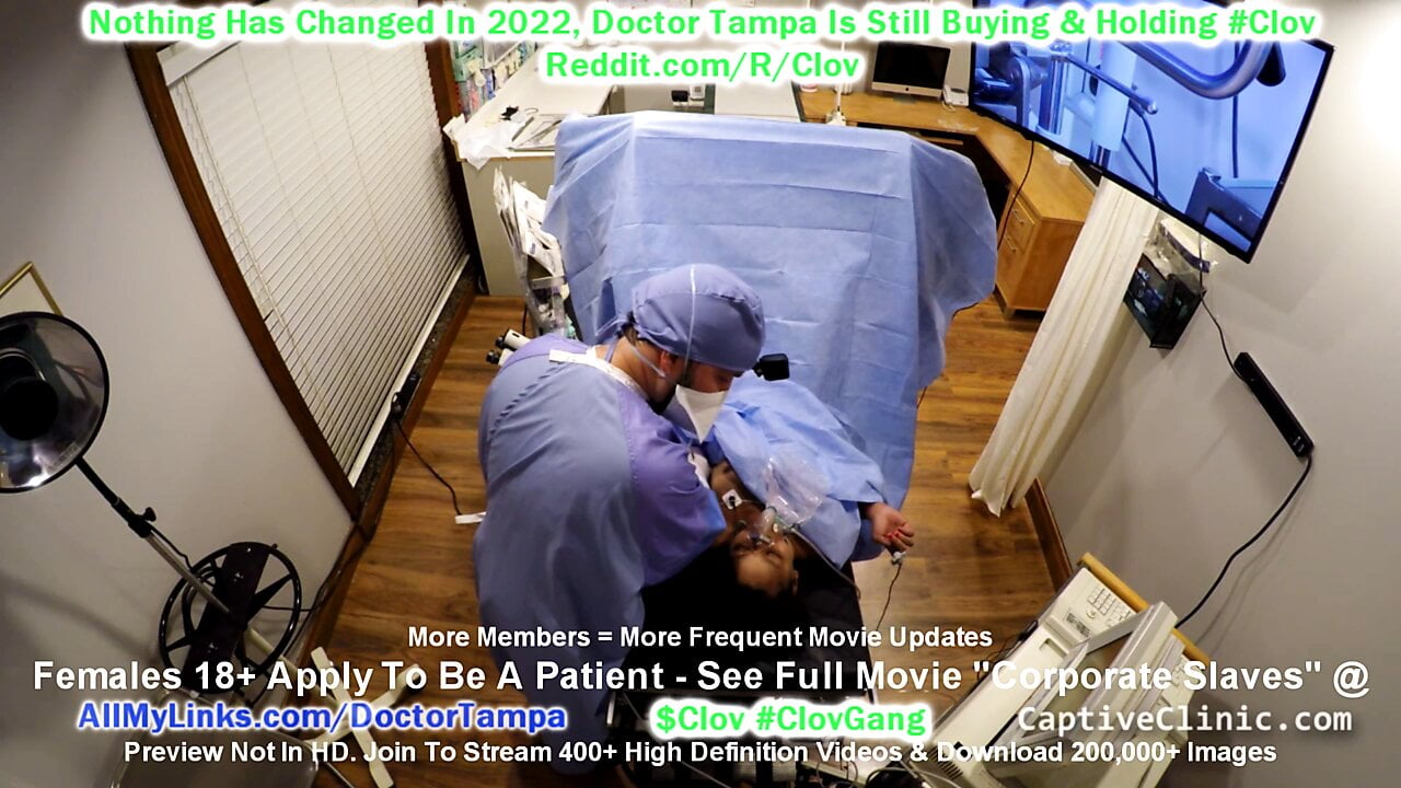 $CLOV Become Doctor Tampa and Deflower Orphan Virgin Minnie Rose – New LONGER CaptiveClinicCom Movie Preview For 2022!