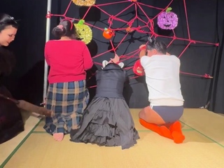 Amateur college group sex session