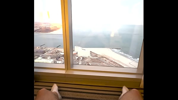Cozy Sex at the rooftop after night club.