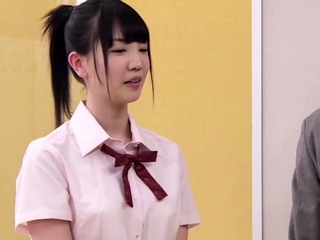 Small titted cute asian taking cock