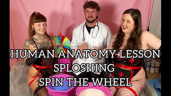 HUMAN ANATOMY SPLOSHING AND GUNGE SPIN THE WHEEL!