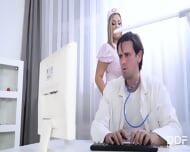 Sexy Nurse Krystal Swift Seduces Doctor