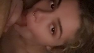 Hotwife blowjob
