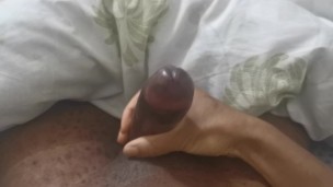 Jerk Off Session Leads to Creamy Cum Load