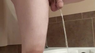 Almost caught peeing for y’all before bed