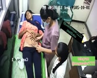 Indian Hospital Real CCTV footage