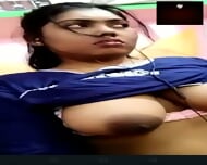 Cute desi college girl